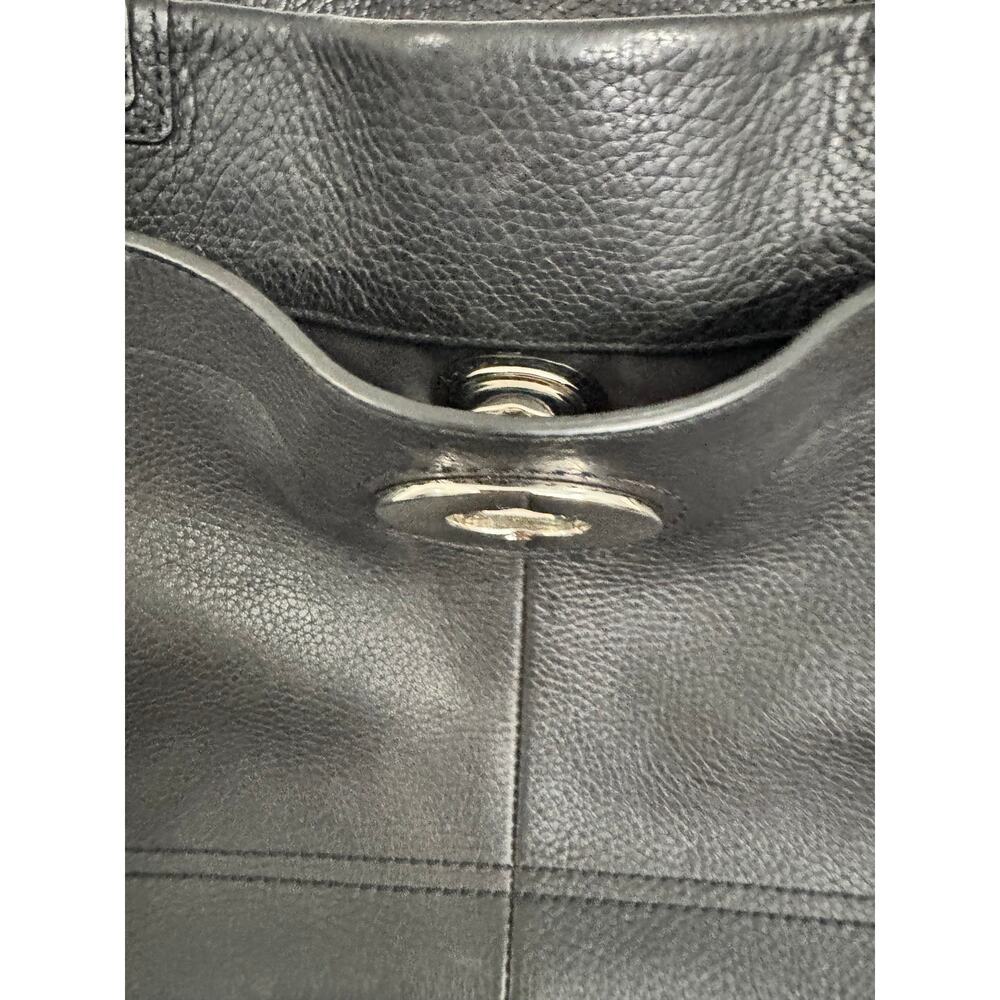COACH Penelope Black Luxurious Leather Tote - Picture 5 of 11